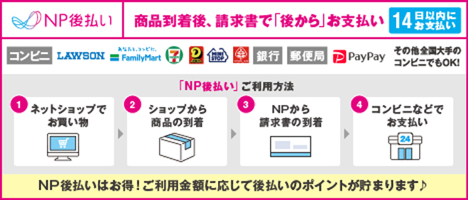 NP後払い説明画像