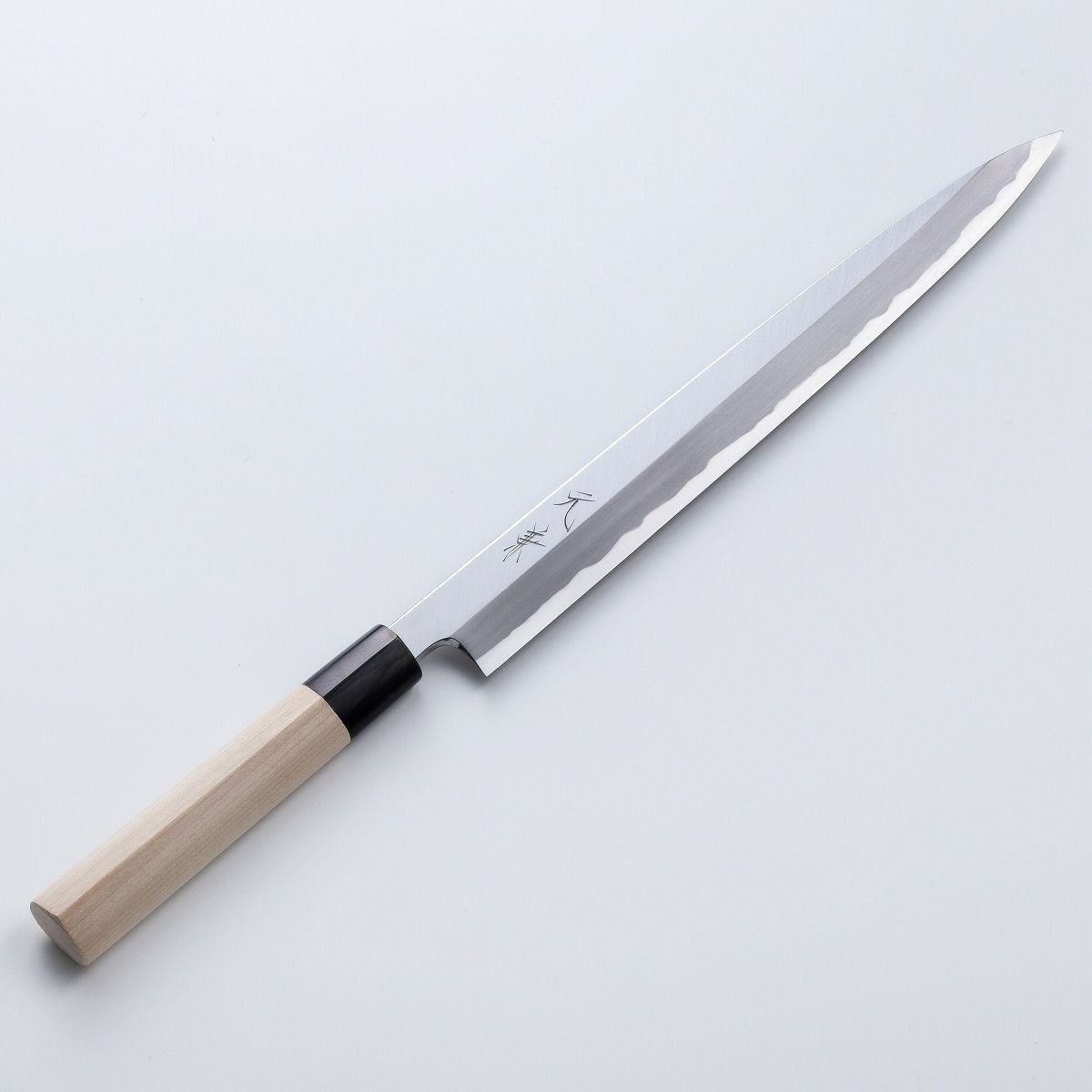 堺元兼 柳刃包丁300mm 白紙鋼