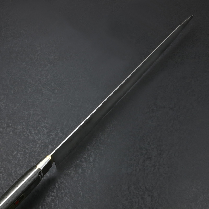 武蔵国光月作 筋引包丁 両刃 330mm