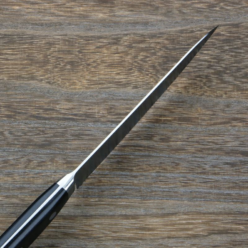 ペティナイフ 両刃 150mm V金10号 ステンレス ダマスカス模様