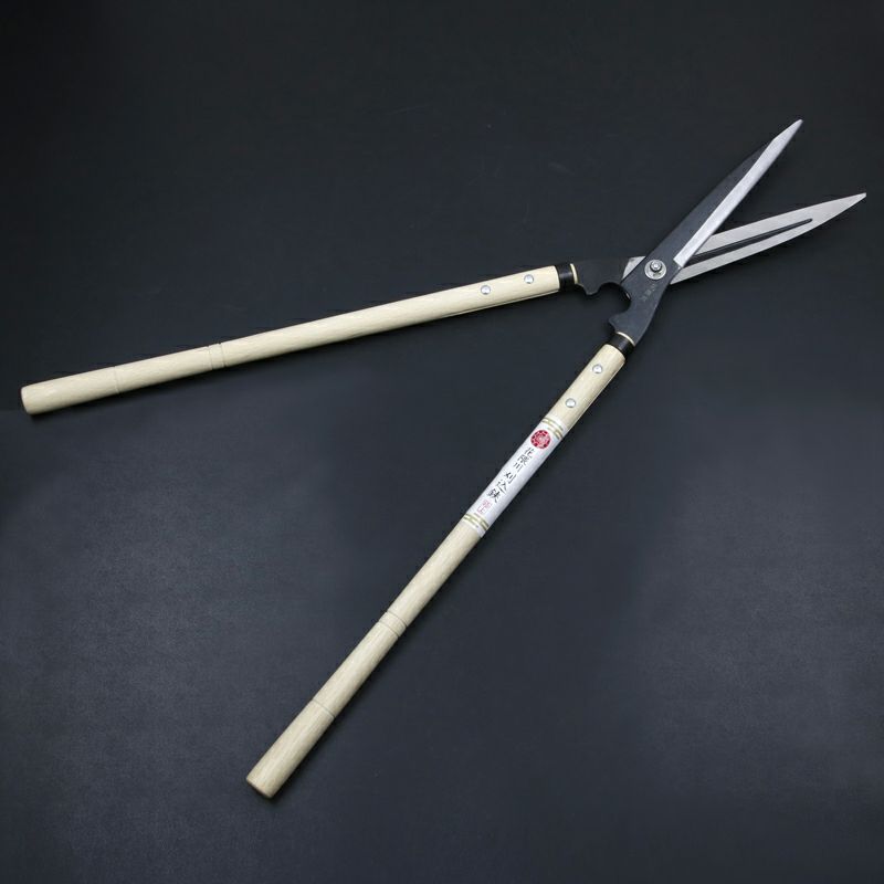 花隈川 刈込鋏 210mm 白紙鋼 鋼付 全体