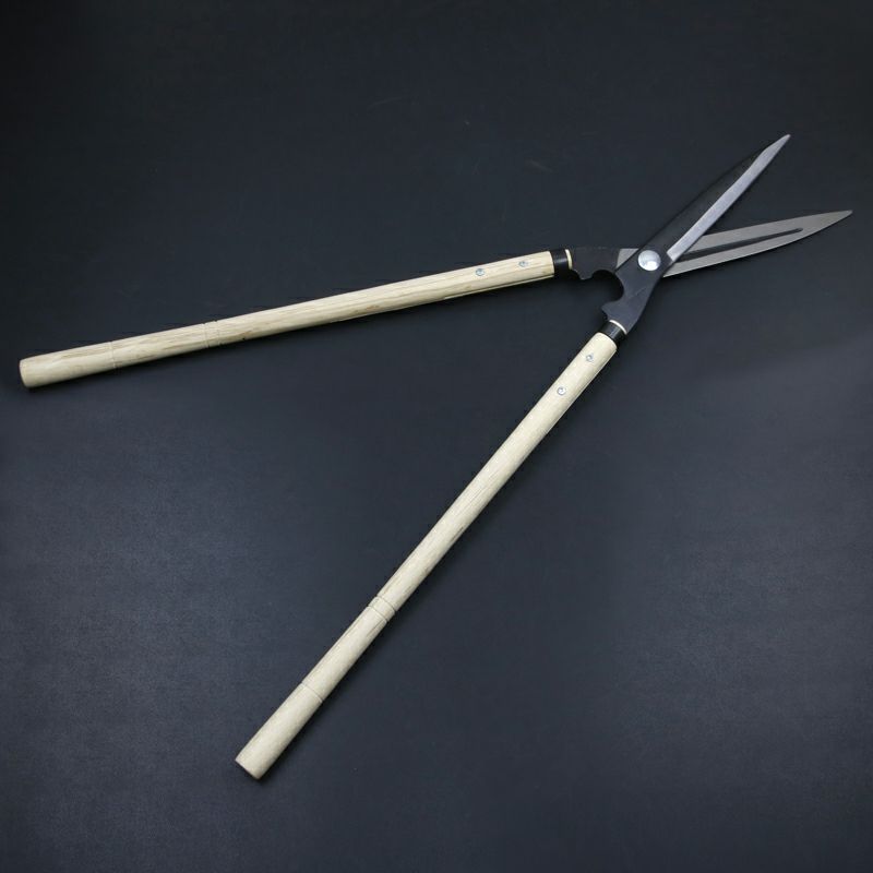 花隈川 刈込鋏 210mm 白紙鋼 鋼付 裏