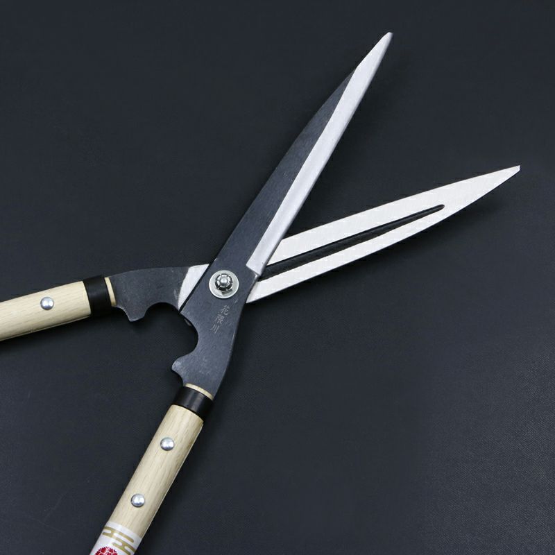 花隈川 刈込鋏 210mm 白紙鋼 鋼付 刃