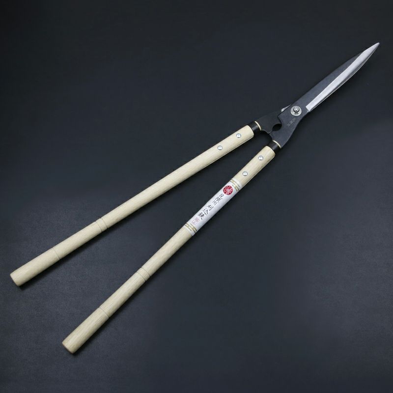 花隈川 刈込鋏 210mm 白紙鋼 鋼付 表