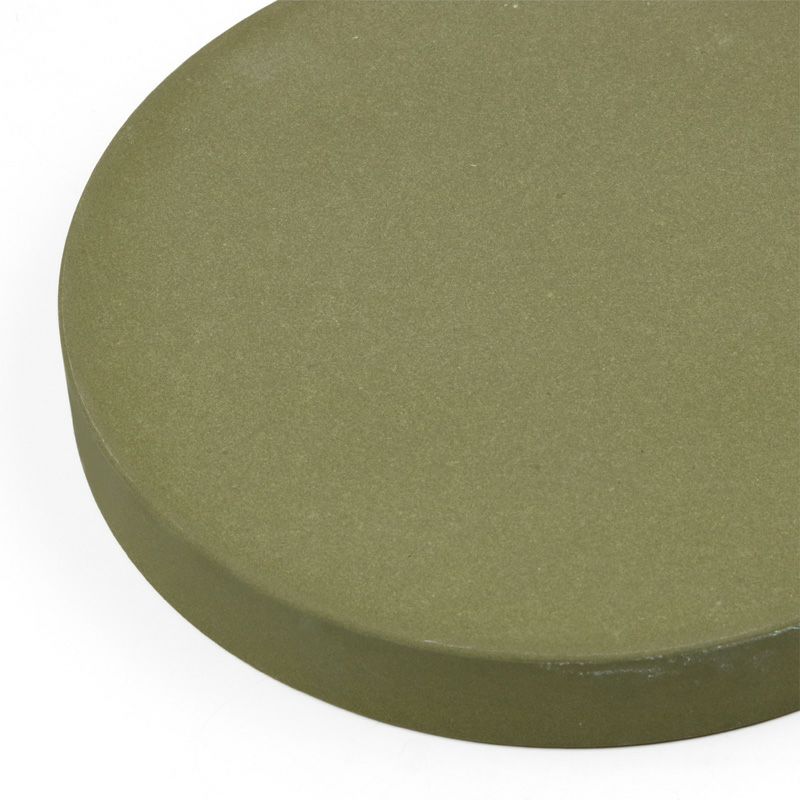 ナニワ エビ印 丸砥石 #320 荒砥石 本職長刃包丁用 断面