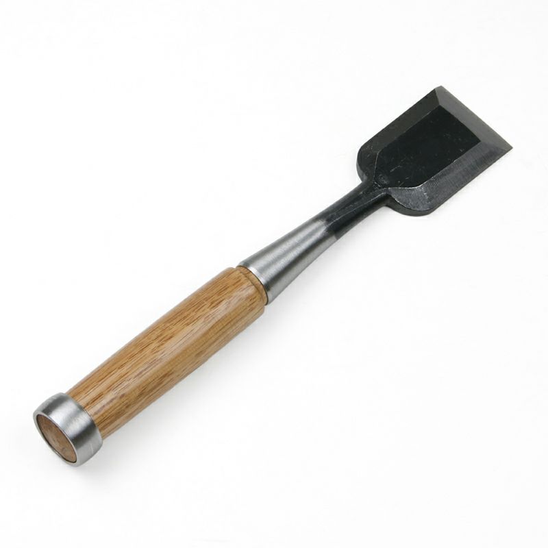 本職用 高級 追入鑿 42mm 白紙鋼 ほんまもんオリジナル 全体