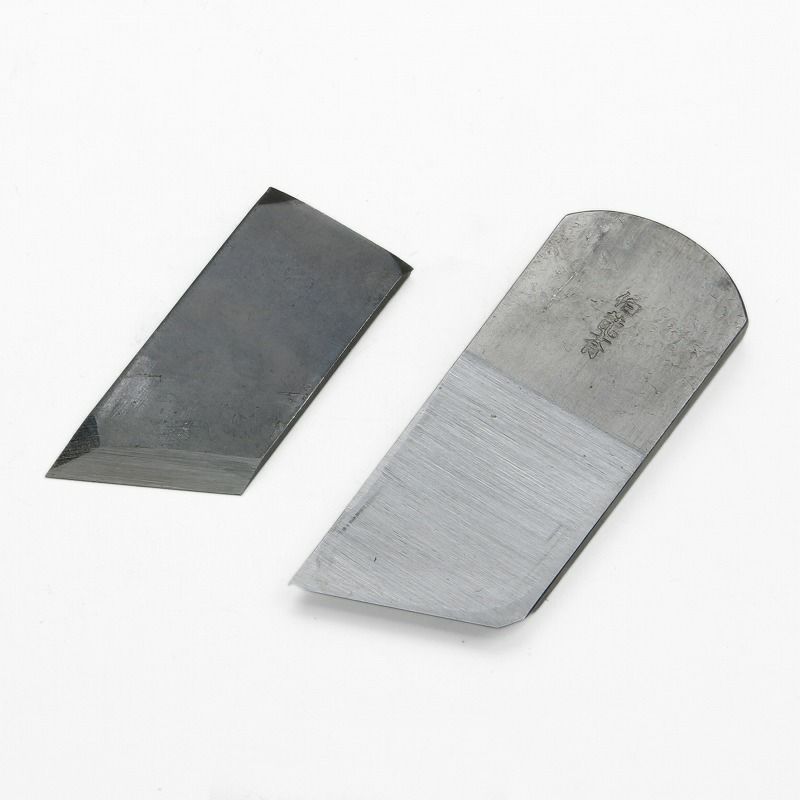 伯龍斎 際鉋 右 36mm 青紙1号 釜際地 白樫8寸台 二枚鉋