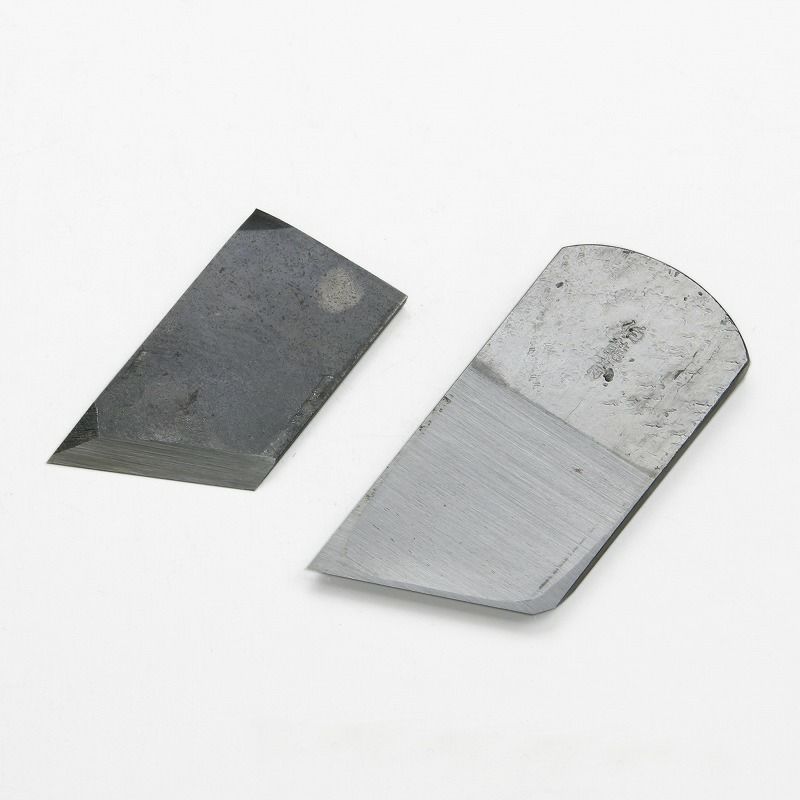 伯龍斎 際鉋 右 42mm 青紙1号 釜地 白樫8寸台 二枚鉋