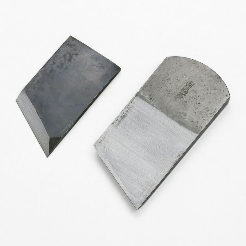 伯龍斎 際鉋 左 42mm 青紙1号 釜地 白樫8寸台 二枚鉋