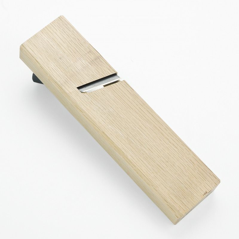 伯龍斎 雛際鉋 右 36mm 青紙1号 釜地 白樫7寸台 二枚鉋