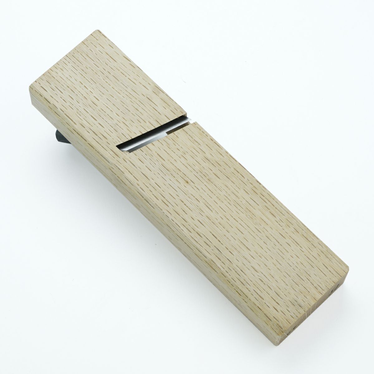 伯龍斎 雛際鉋 右 42mm 青紙1号 釜地 白樫7寸台 二枚鉋