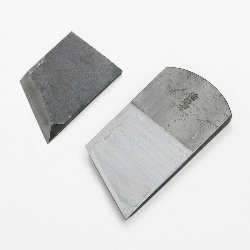 伯龍斎 雛際鉋 左 42mm 青紙1号 釜地 白樫7寸台 二枚鉋