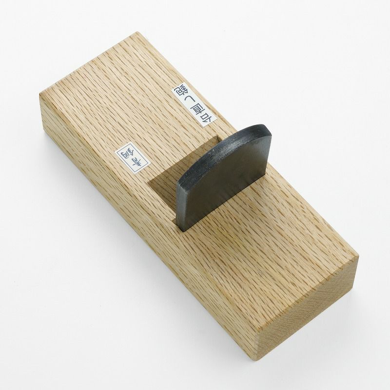 飛鳥 台直し鉋 48mm 青紙2号 極軟鉄 白樫5寸5分台 一枚鉋