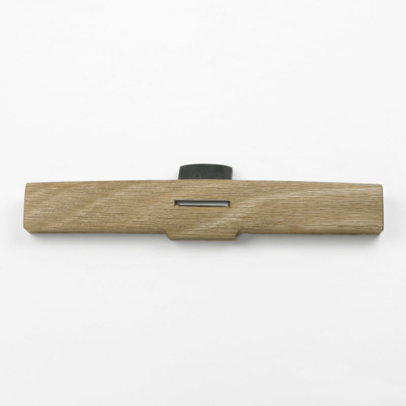 飛鳥 南京鉋 42mm 青紙2号 極軟鉄 白樫9寸5分台 一枚鉋