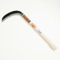 雄鹿 薄鎌 両刃 三日月型 180mm 青紙鋼 土佐打ち刃物 極上品