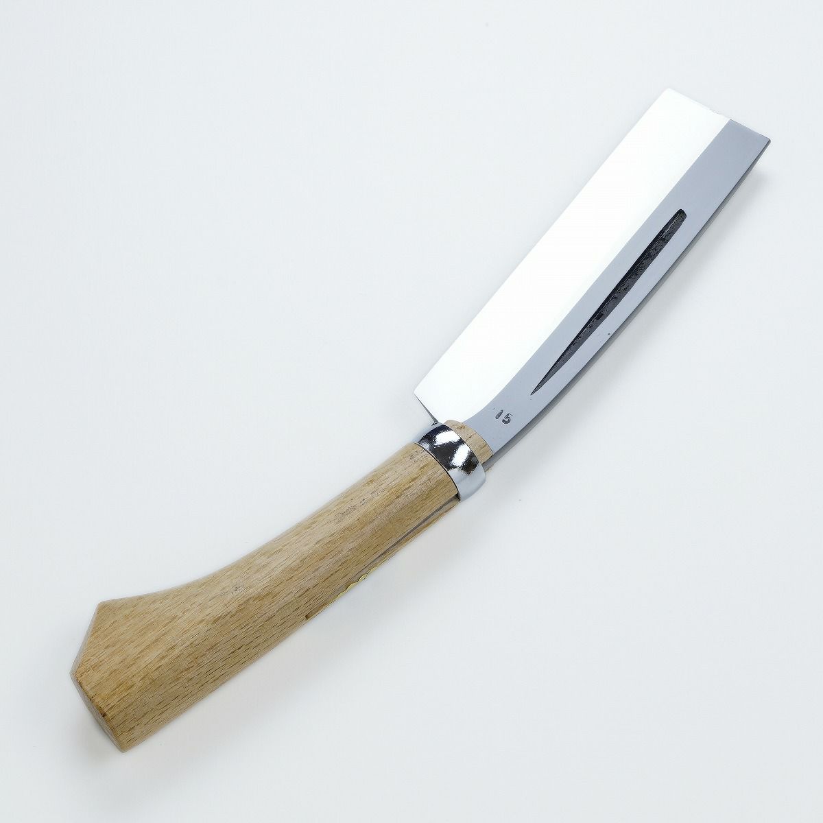 東周作 高級 腰鉈 片刃150mm 並幅 白紙鋼 鞘付き ほんまもんオリジナル