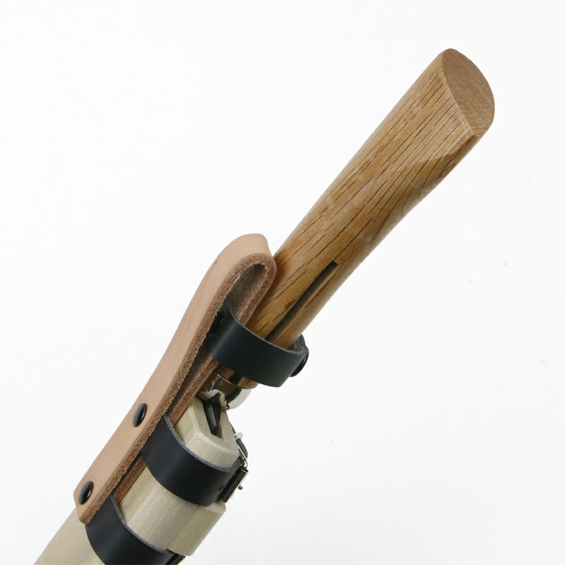 東周作 竹割鉈 両刃120mm 柄