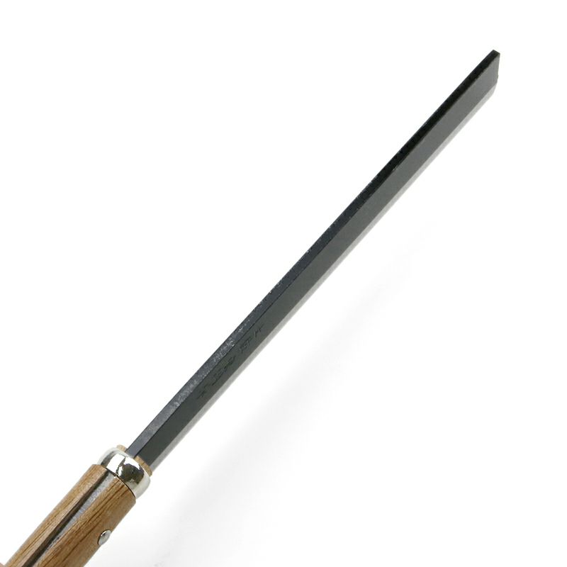 東周作 竹割鉈 両刃240mm 青紙鋼 鞘付き