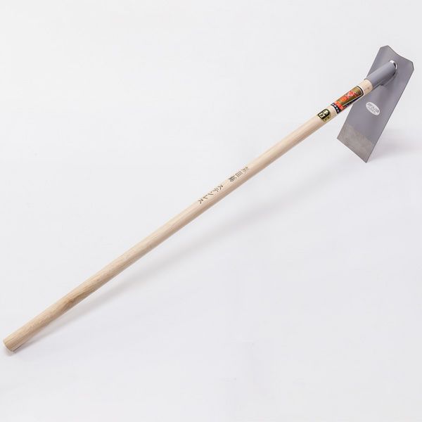 雄鹿 平鍬 ステンレス 中型 1050mm  椎柄付 日本製