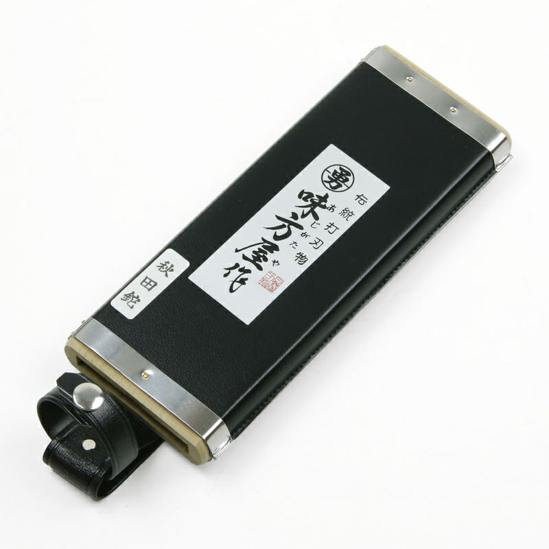 日野浦刃物工房 味方屋作 片刃 秋田型6.0 白樫柄 鞘付き