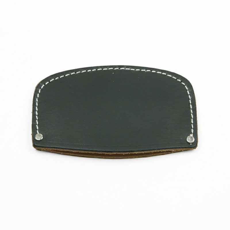 越後鉈鍛冶 味方屋作 両刃首曲り 白樫柄 刃当て付ナタ