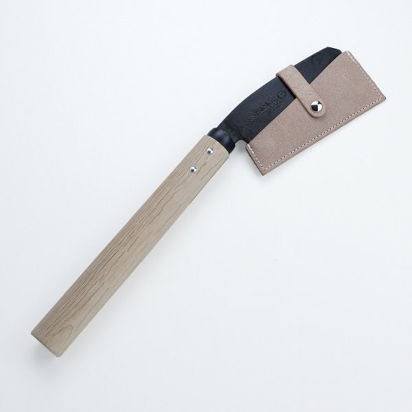 越後鉈鍛冶 味方屋作 片刃東型 白樫柄