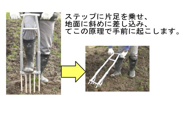 伸縮式アルミ製土起こし 爪取替えタイプ 厳選 刃物 道具の専門店 ほんまもん 本店