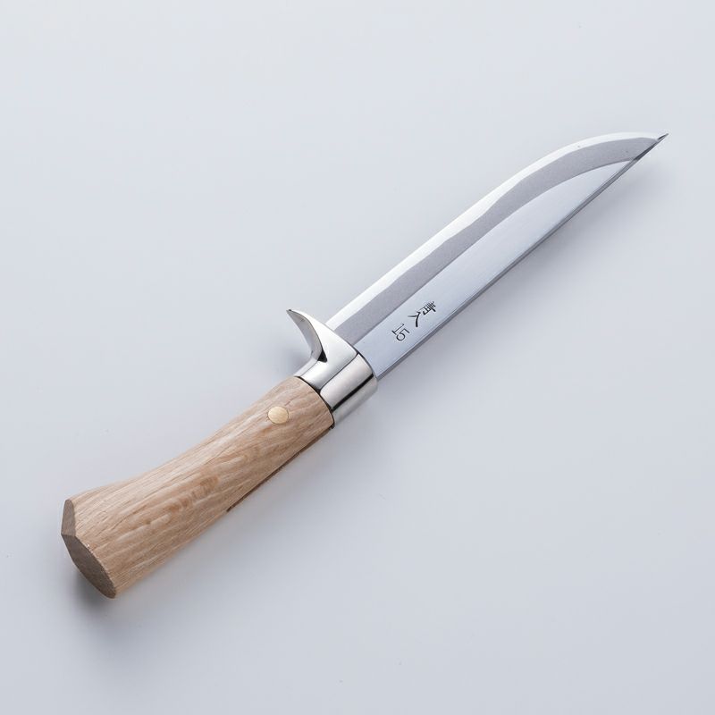 狩猟剣鉈 実戦用 青紙鋼 磨き 5寸 剣鉈