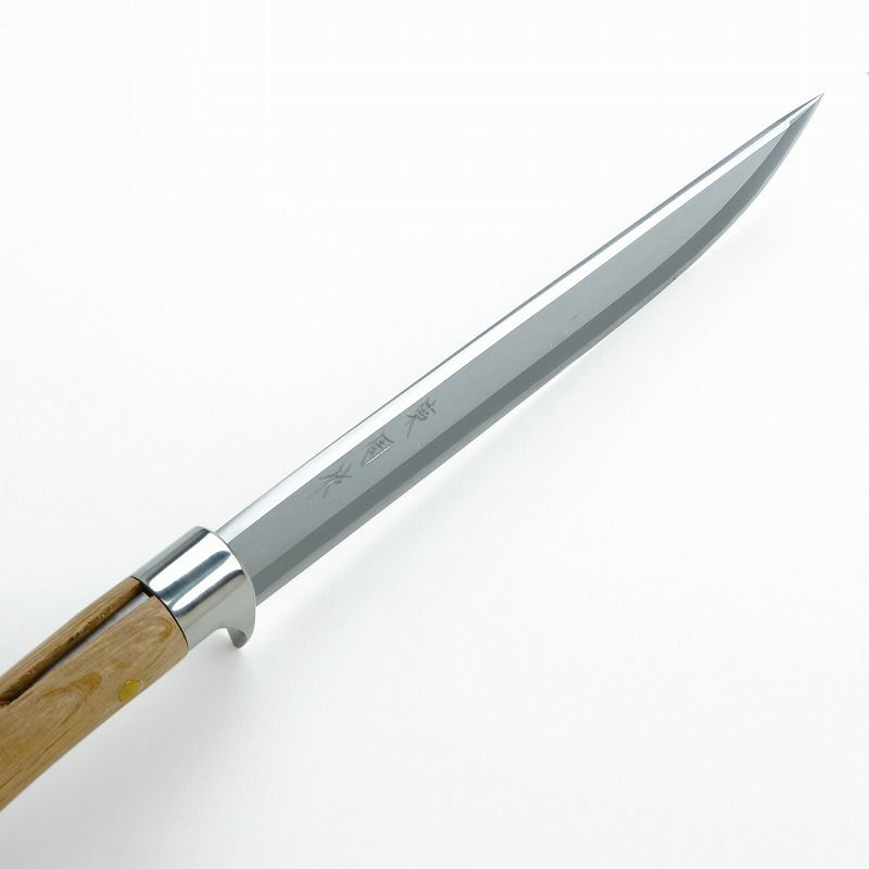 狩猟剣鉈 実戦用 青紙鋼 磨き 7寸