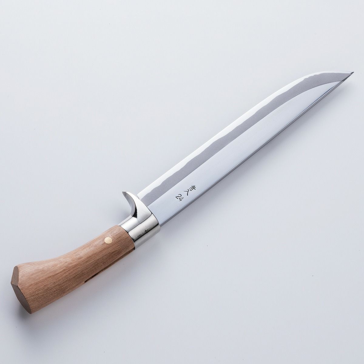 狩猟剣鉈 実戦用 青紙鋼 磨き 8寸