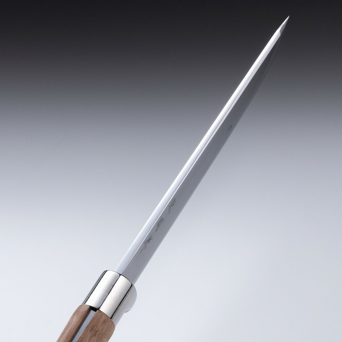 狩猟剣鉈 実戦用 青紙鋼 磨き 8寸