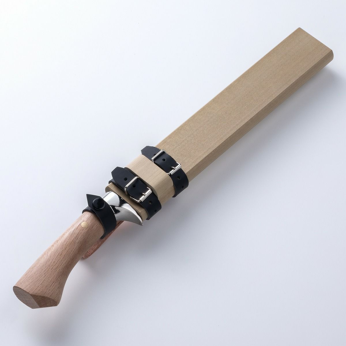 狩猟剣鉈 実戦用 青紙鋼 磨き 8寸