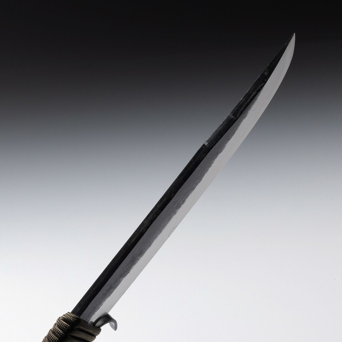 青紙剣ナタ 150mm 本革ケース付き 峰