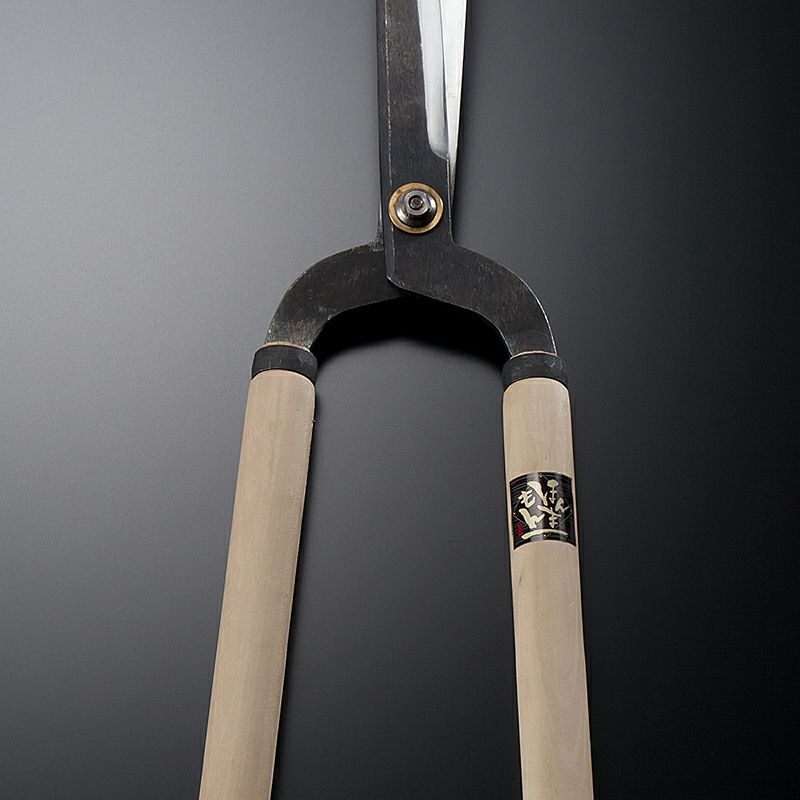 葉刈鋏 210mm 門型 白紙鋼 本職向け 特上品