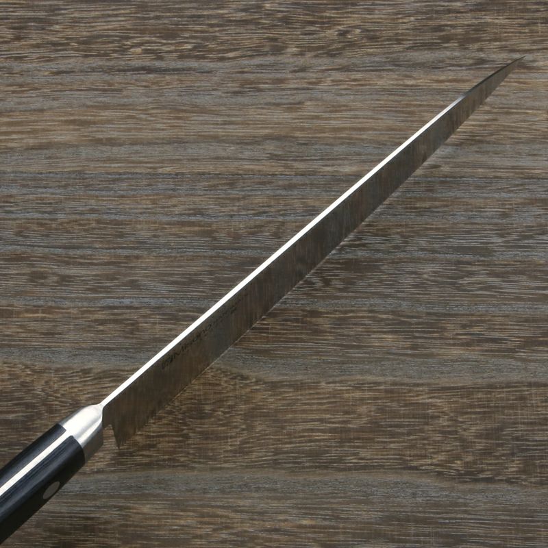ミソノ 牛刀 両刃 210mm ステンレス モリブデン鋼 共口金付き 黒合板
