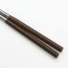 高級料理用箸 盛箸(真菜箸) パープルハート柄 135mm