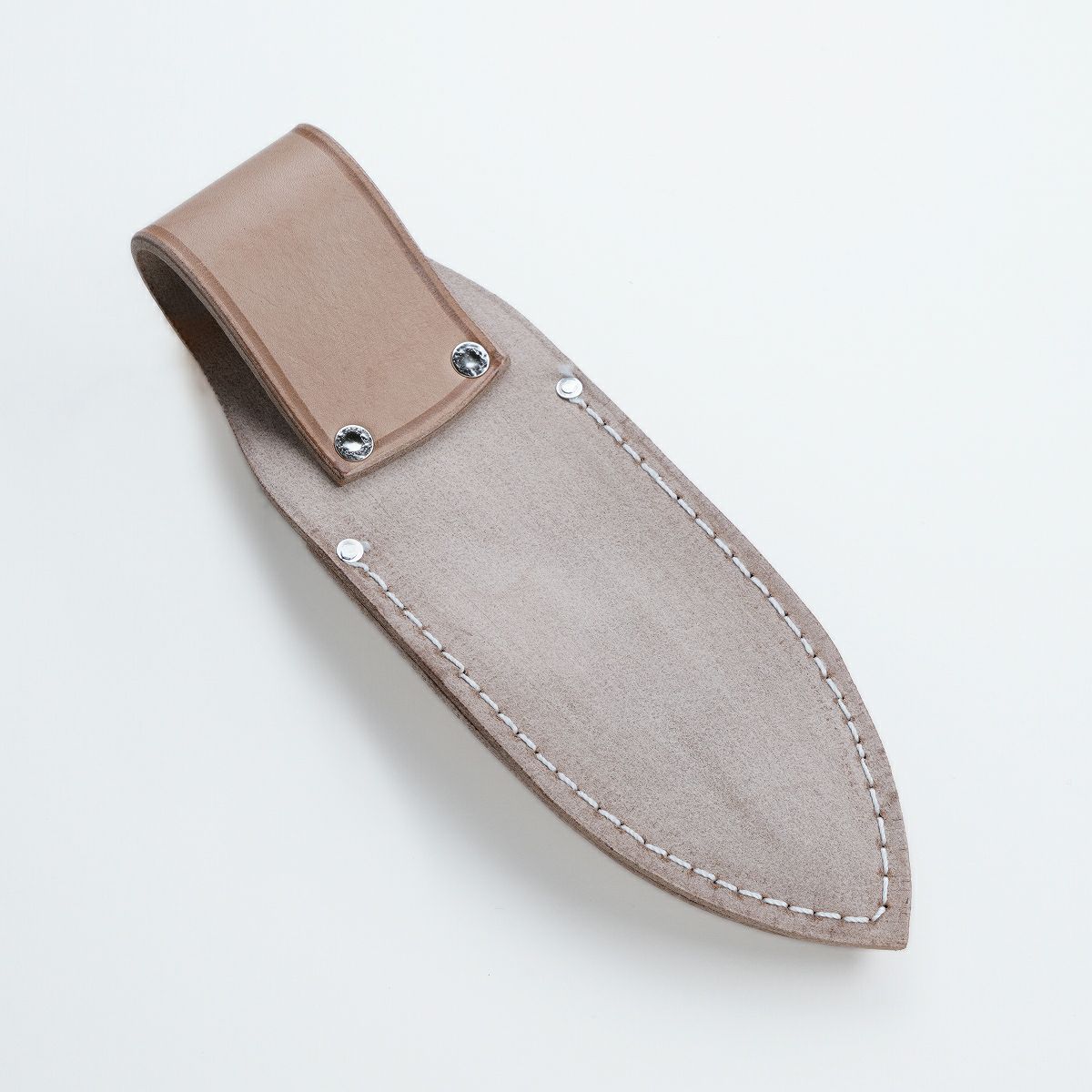 剪定鋏用 直型 牛皮ケース 折り返しUバンド 165mm～200mm用 日本製