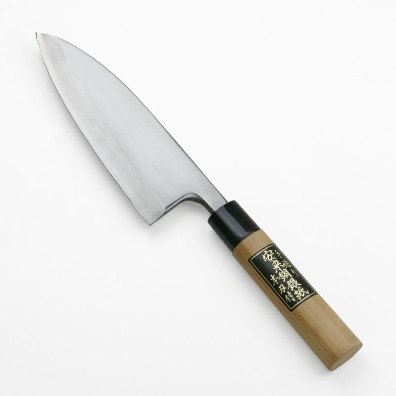 家庭向け包丁セット 銀三ステンレス 木箱入 2本組 左利き用 出刃包丁 片刃 165mm 柳刃包丁 片刃 240mm