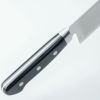 ペティナイフ 両刃 135mm 粉末ハイスR2 共口金付き 黒合板