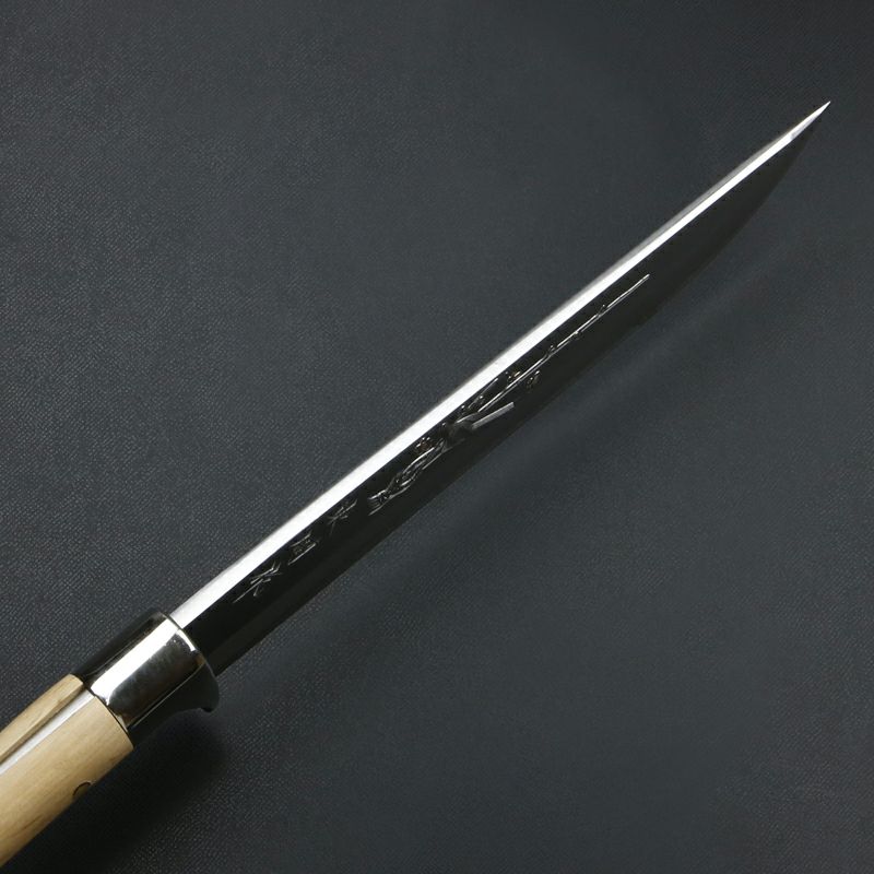 東周作 極上 狩猟剣鉈 8寸 「鶯」 青紙鋼 土佐火造り鉈