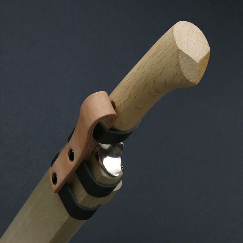 東周作 極上 狩猟剣鉈 8寸 「鶯」 青紙鋼 土佐火造り鉈