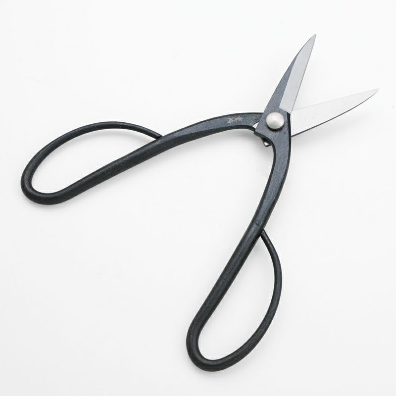 重勝 足長盆栽鋏 200mm 青紙鋼 日本製