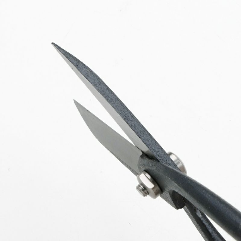 重勝 足長盆栽鋏 200mm 青紙鋼 日本製