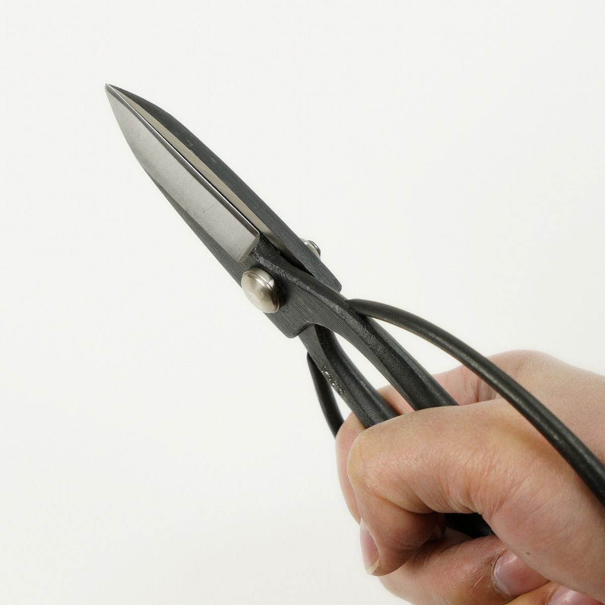 重勝 大久保鋏 180mm 青紙鋼 一般家庭向け 斜め