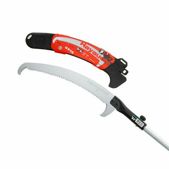 高枝切用のこぎり はやうち2段セット 刃渡り 390mm2.2～3.7M 