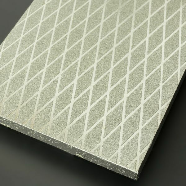 アイウッド ダイヤモンド砥石 ＃150 ＆ #300 & #800 片面電着 3枚組 ゴム砥石台付き 表