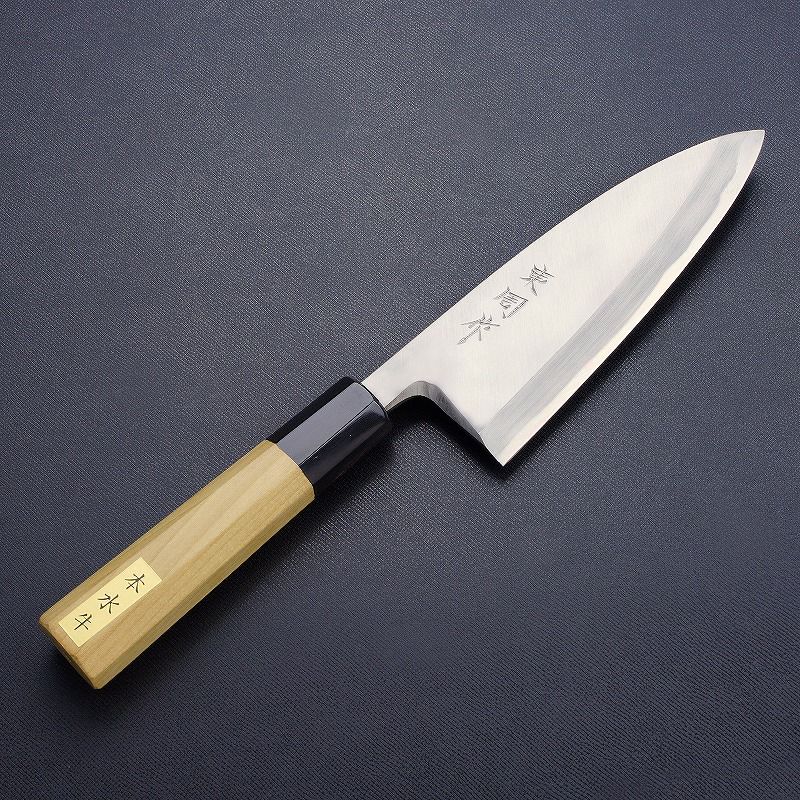 東周作 出刃包丁 150mm 青紙2号鋼
