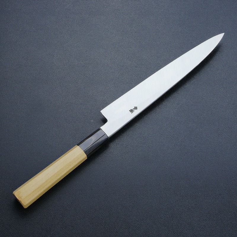 東周作 柳刃包丁 210mm 青紙2号鋼