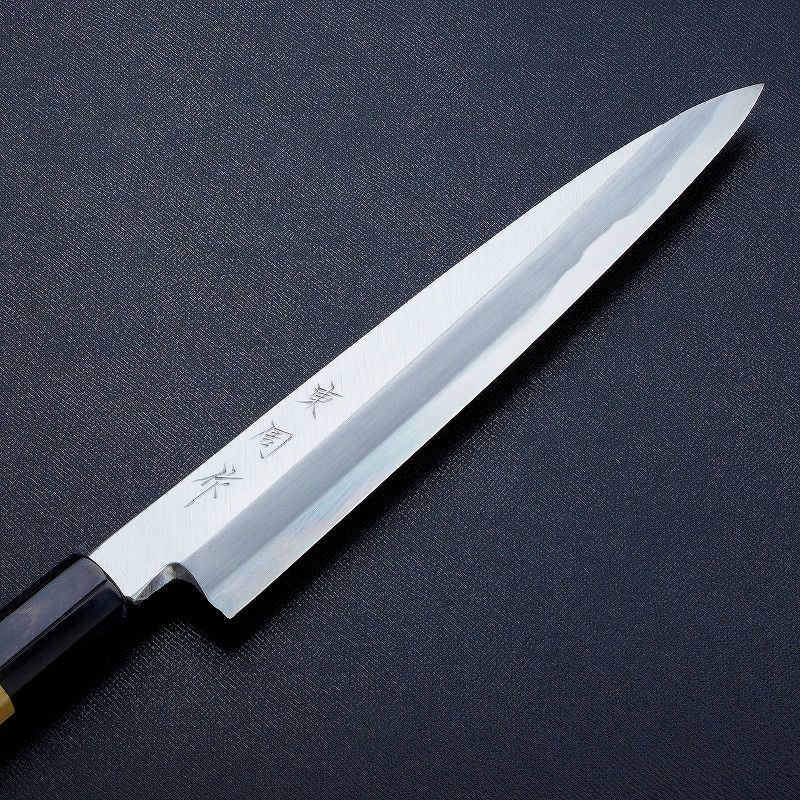 東周作 柳刃包丁 210mm 青紙2号鋼