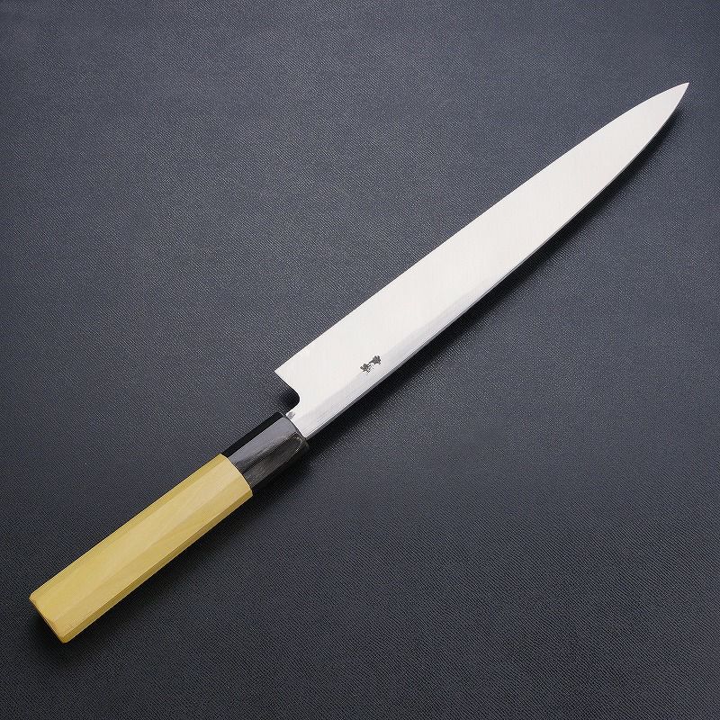 東周作 柳刃包丁 270mm 青紙2号鋼